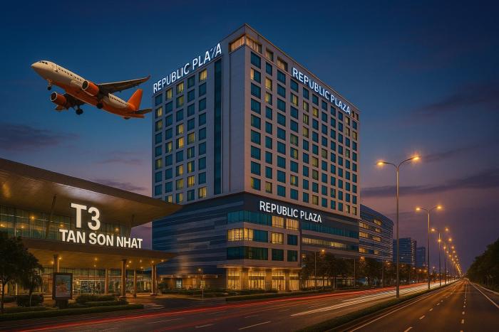 Republic Plaza TSN Airport by Emily In Town