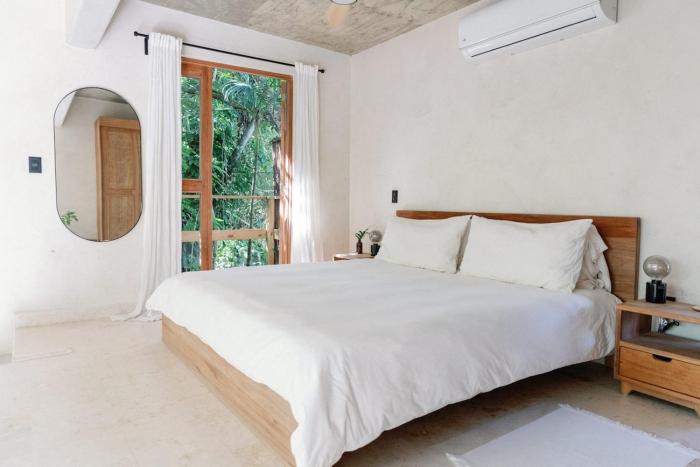 Tropical zen loft steps from the beach