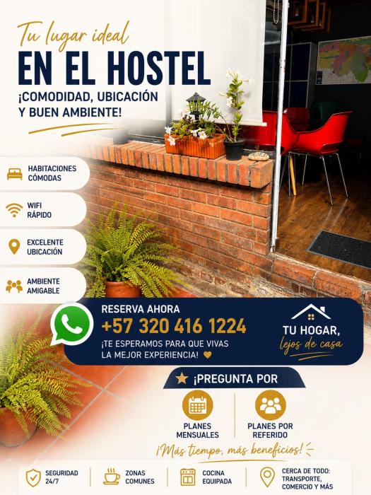 Habitaciones junto a Universidad del Bosque