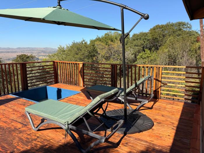 Mountain Spa Lodge Luxury tent Mountain View