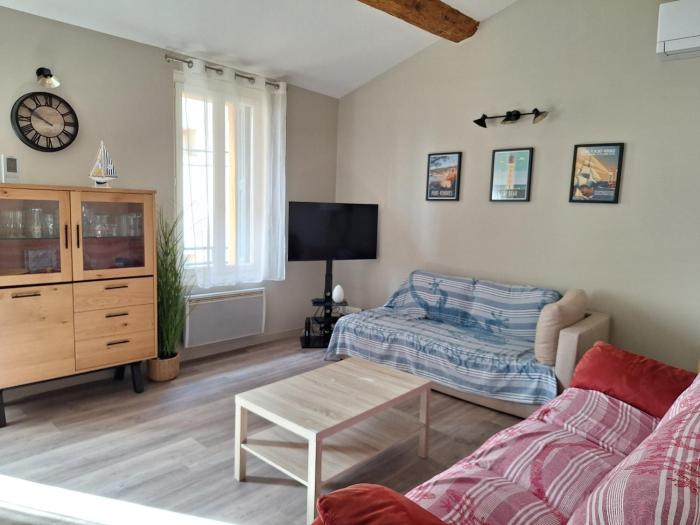 Appartement T3 charmant à Port-Vendres, proche quais, lumineux pour 4 personnes - FR-1-309-522