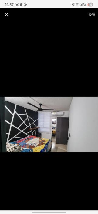 Apartamento 2 camas matrimoniales y un camarote de 90