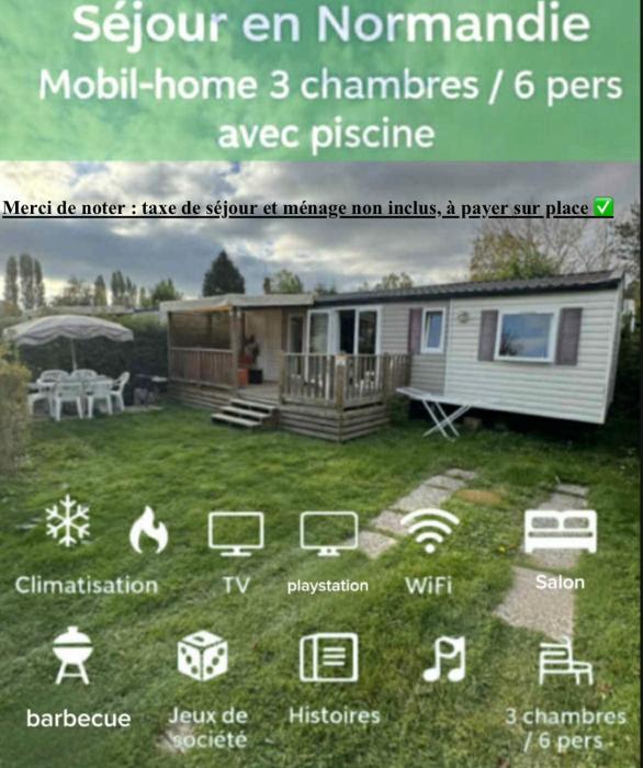 Mobilhome Évasion Fun Activités, détente et nature aux Fontaines