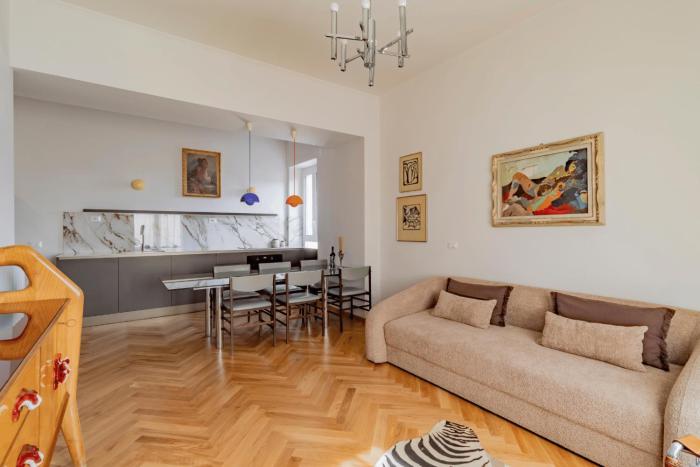 Bright Design Apartment near Vatican - Balcony & AC