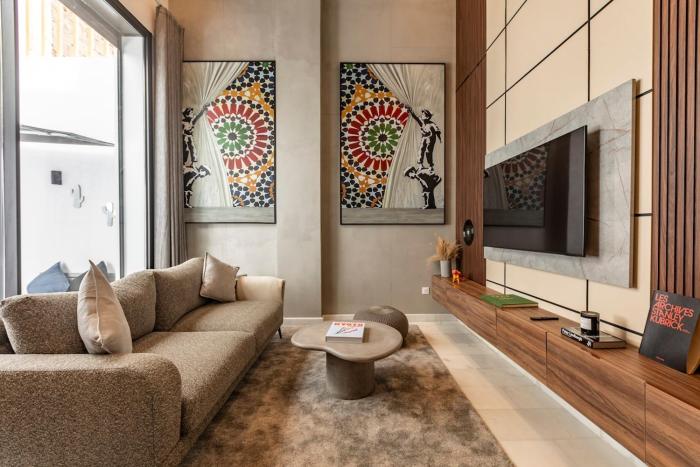 Contemporary loft with terrace in Casablanca