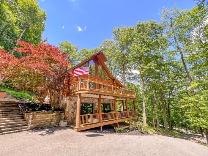 Modern Log Cabin: Pet Friendly Hot Tub