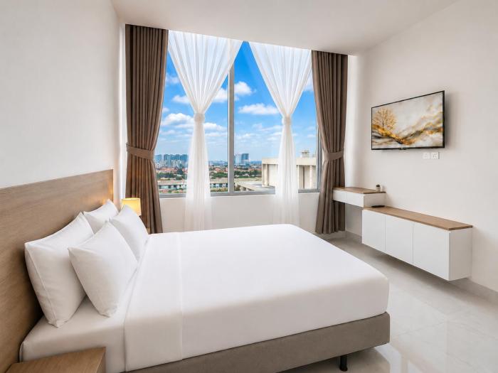 Elegante Apartamento en Torre Milenium La Aurora con Vista Urbana y Espacios Familiares Premium