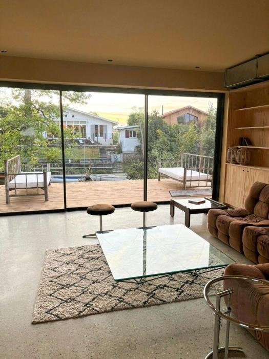 Mid-Century Villa With Pontoon At Lake Cazaux
