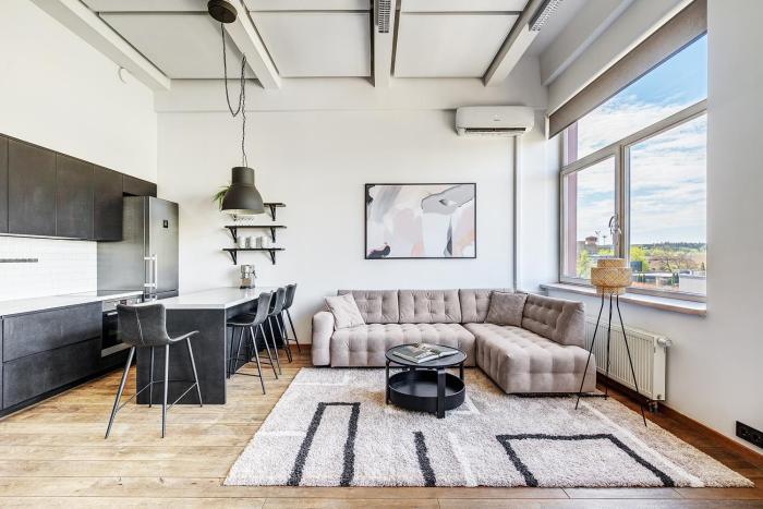 Spacious Loft 6 Guests - AC, 54