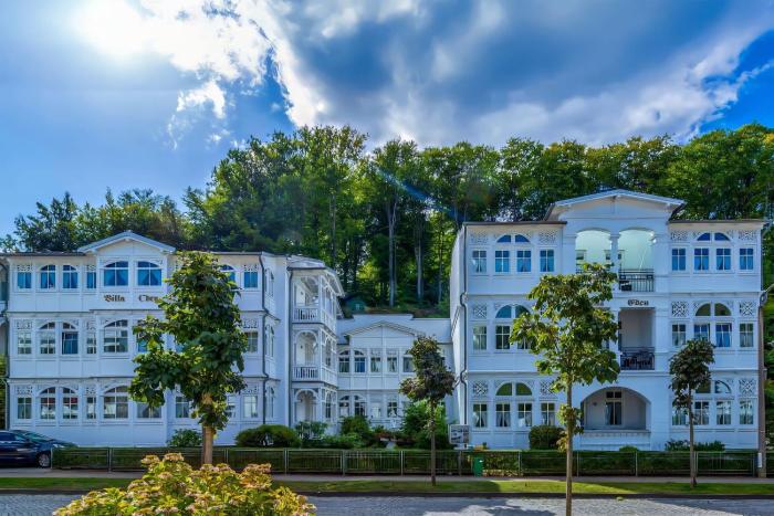 Ferienwohnung 3 Villa Eden mit Strandkorb
