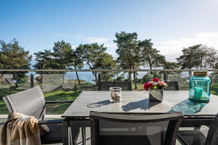 Appartement "Saphir" mit Penthouseflair - Oase am Haff