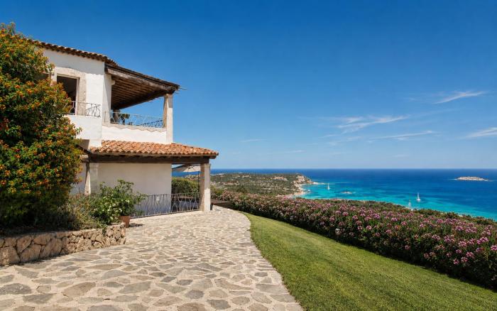 Amazing Sea View Big Pevero 800m from the Beach