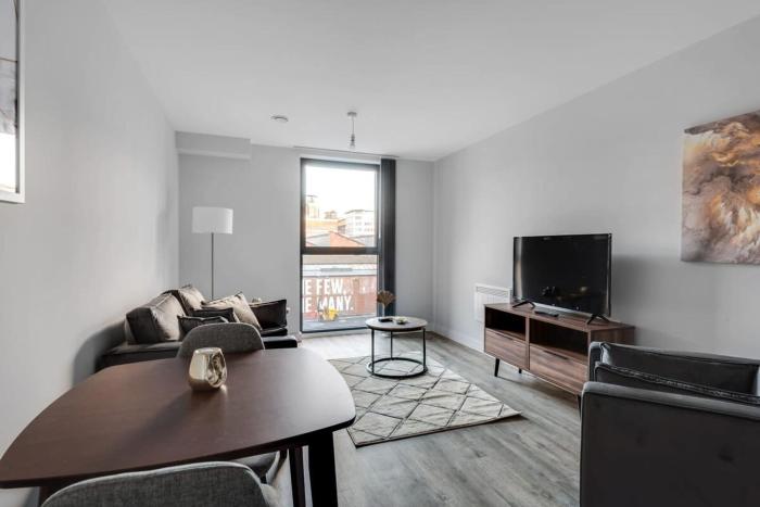 Contemporary 1BED Central Birmingham Apartment