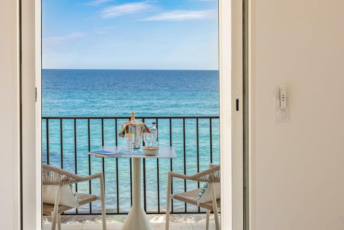 U Mare in Casa Studio vue mer avec accès direct au littoral à Erbalunga