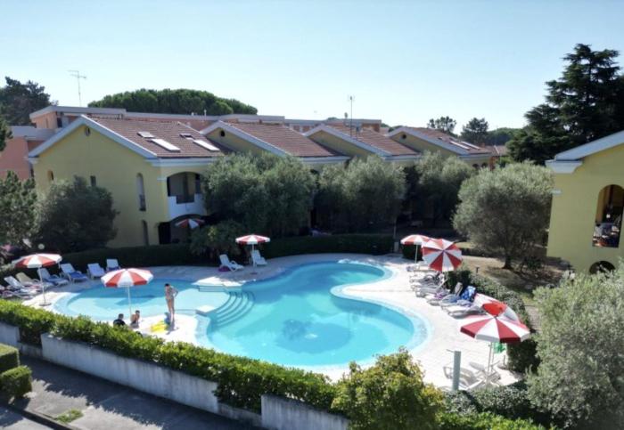 Wide apartment for a large group in Bibione
