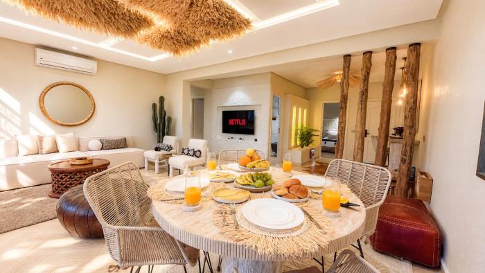 Marrakech Inn Place Luxe Raffiné Fibre & Netflix