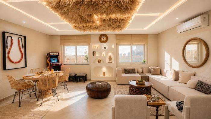 Marrakech Inn Place Luxe Raffiné Fibre & Netflix