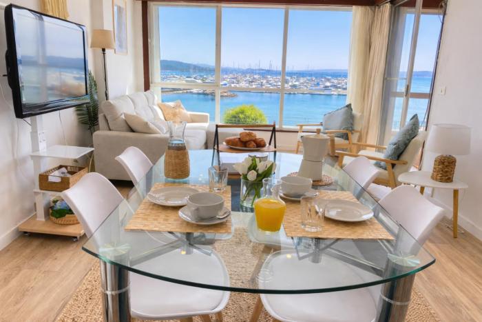 Precioso piso en Baiona con vistas al mar