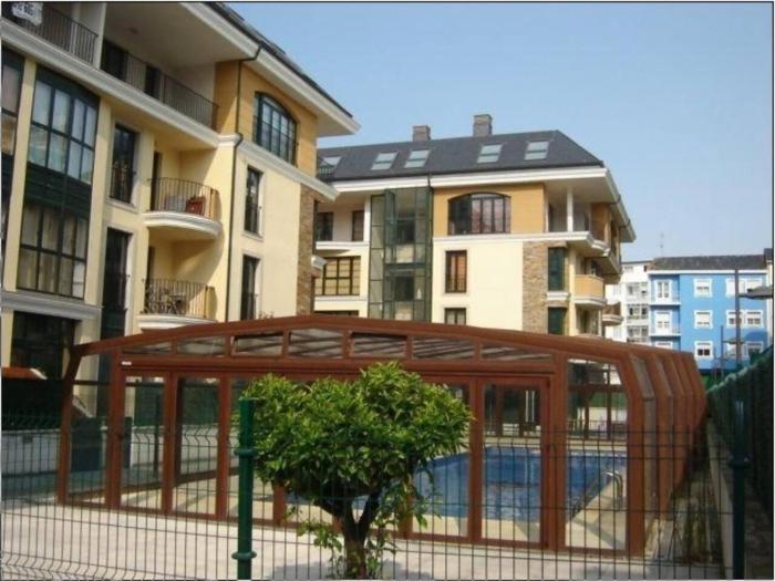 Duplex Playa Rapadoira con piscina