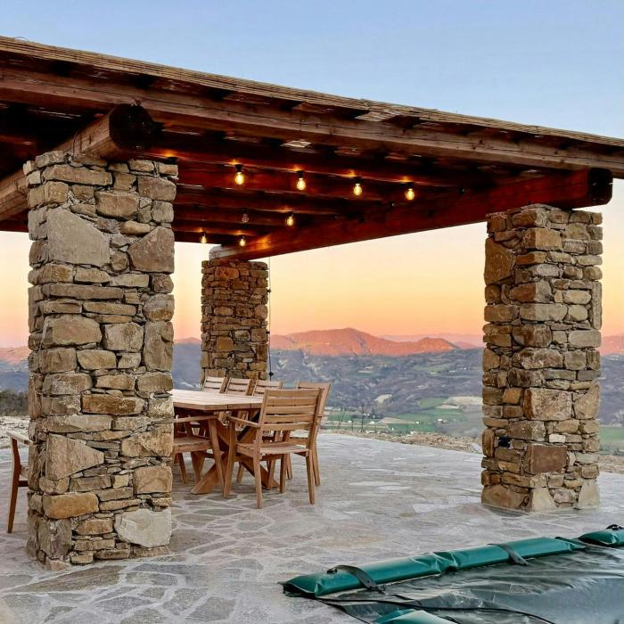 Luxury Cloud-Level Villa Near Roccaverano