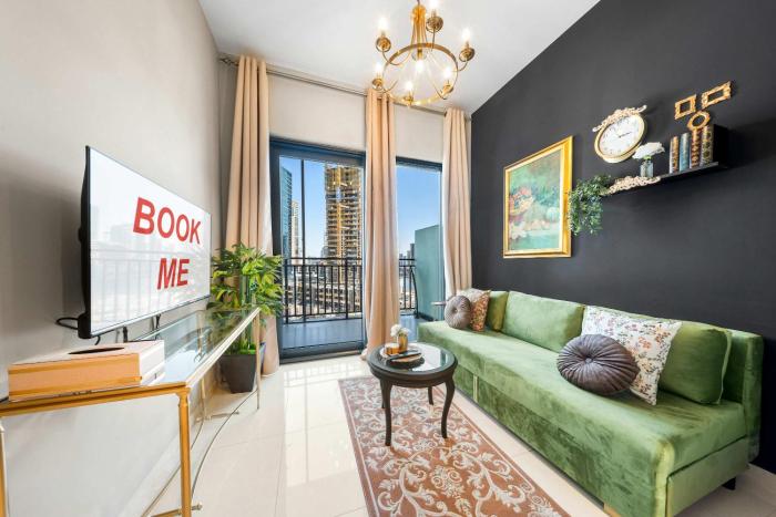 StayShort - 1 Bed in Zada Tower sleeps 3 with Balcony