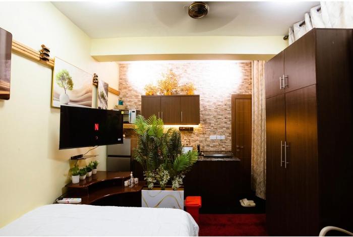 Soft touch studio appartment