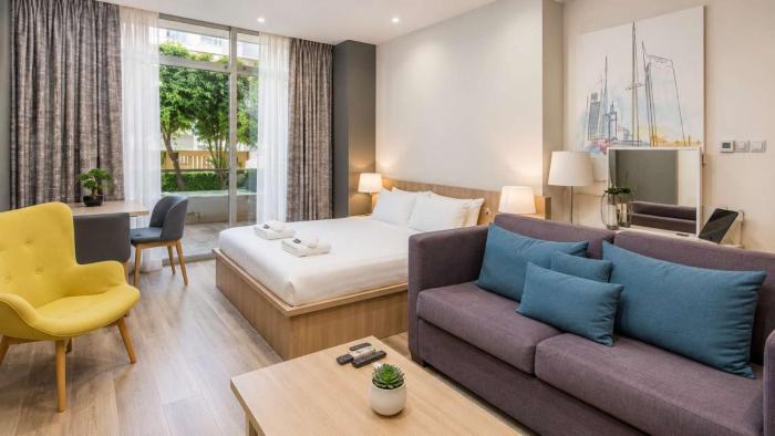 StayShort - Cozy Studio Apartment for 4 at Sadaf 1 in JBR Near the Beach