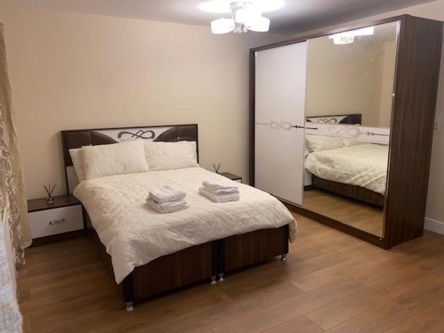 Large King Bedroom shared bathrooms