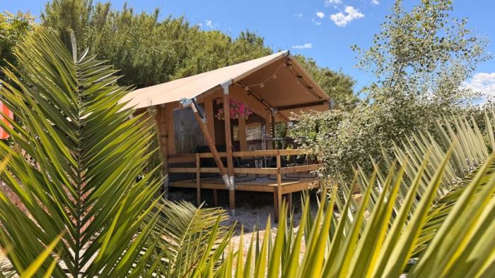 Glamping La Yurta nel Verde luxe ingerichte 6persoons Glamping tent