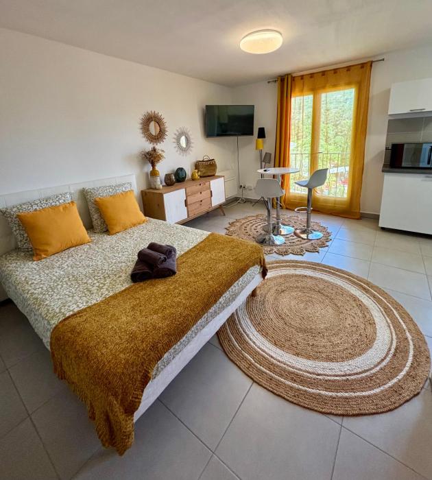 Studio tout équipé centre Erbalunga