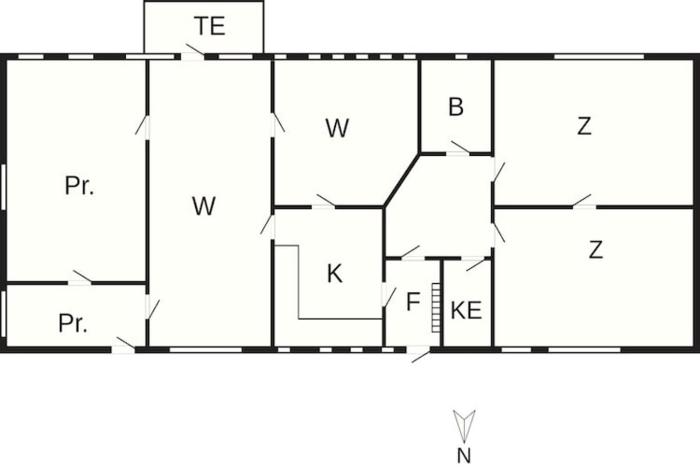 7 person holiday home in Ølgod