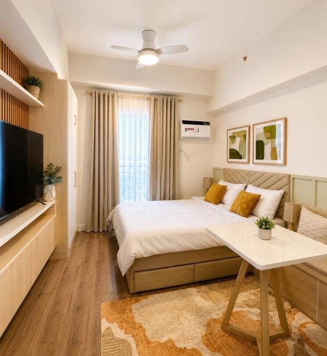 Cozy studio unit in Grand residences Cebu City