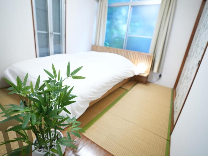 Bamboo Room 105, Easy Access to Shinjuku and Shibuya ,Spacious Room with 1 Double Bed,2 Gests,Japanese Style