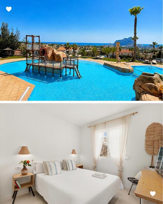 Casa Flora Bungalow con piscinas en Calp