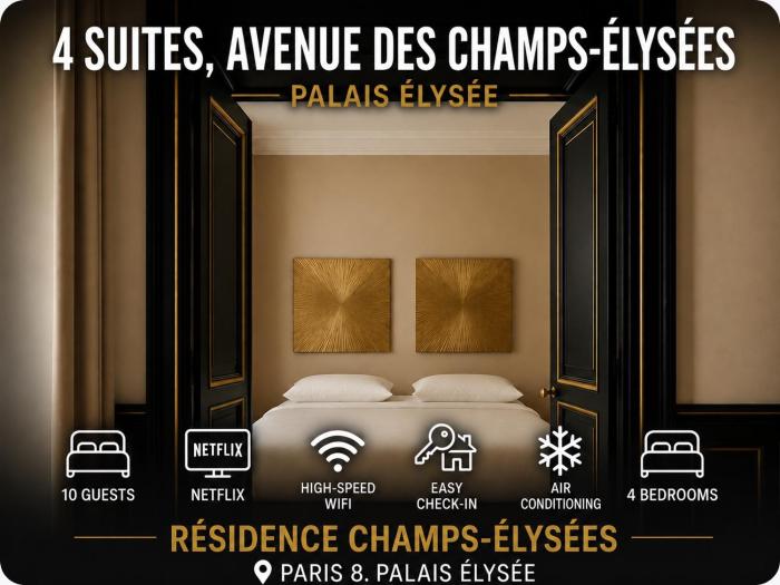 4 Suites, Av des Champs-Elysées