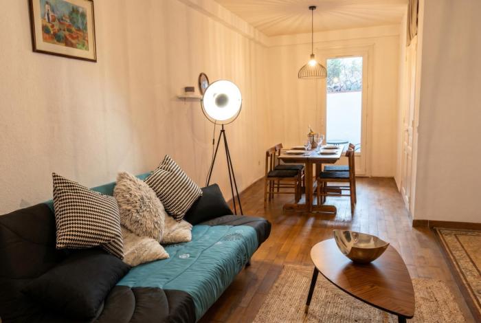 1-Bed Apartment, Courtyard, Central Perpignan