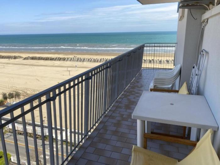 Modern beachfront stay with parking