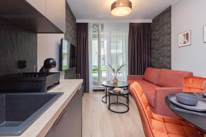Apartly- Garden Residence II z prywatnym Ogrodem w Centrum &Widok