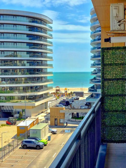 Cuba Residence Two Room Apartment Side Sea View Mamaia Nord Onix Blue