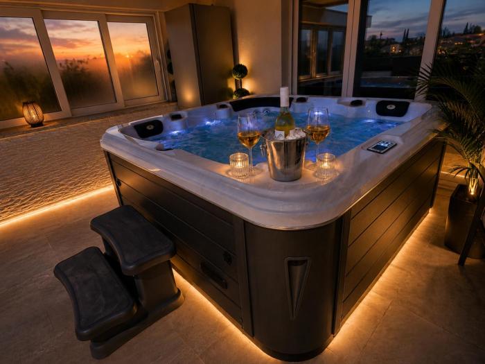 Luxury jacuzzi apartment