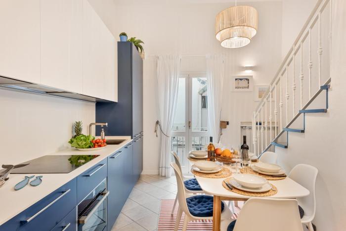 Blue Apartment near the sea