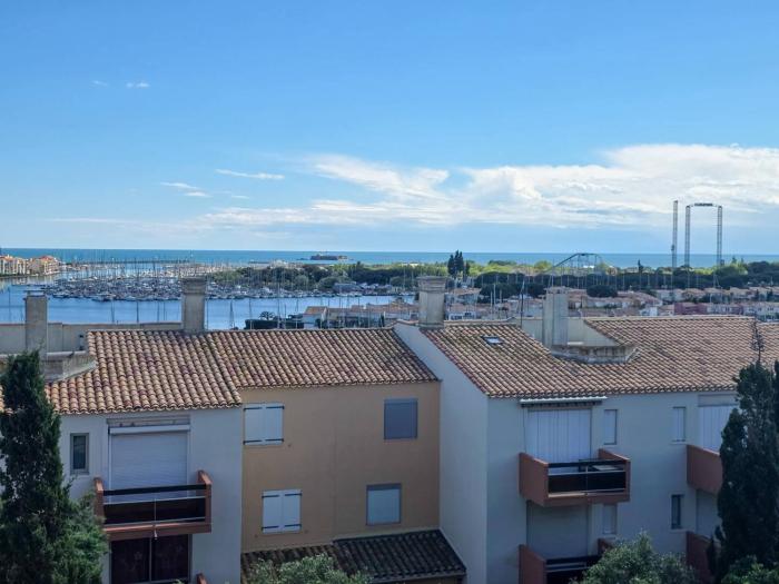Studio cabine belle vue fort Brescou - 4 pers. - FR-1-880-70