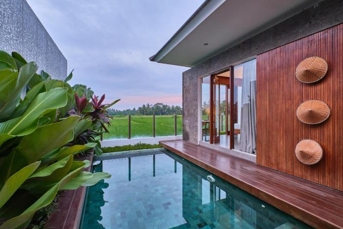 *New* Ubud Rice field View 2BR Pool Villa Subak II