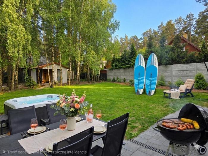 SAN ESCOBAR sauna jacuzzi jezioro