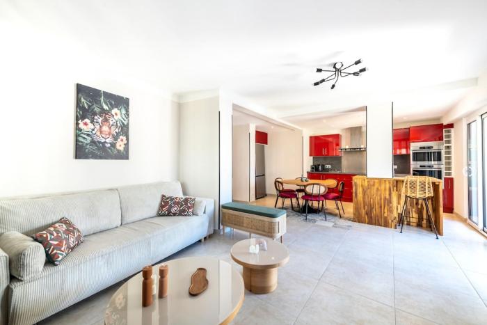 Cannes center - Elegant 3-bedroom apartment, near Palais du Festival
