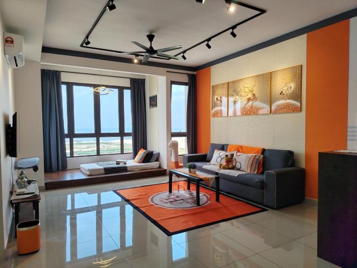 Bali Melaka 2-6Pax Seaview Waterland Alley 5min Jonker