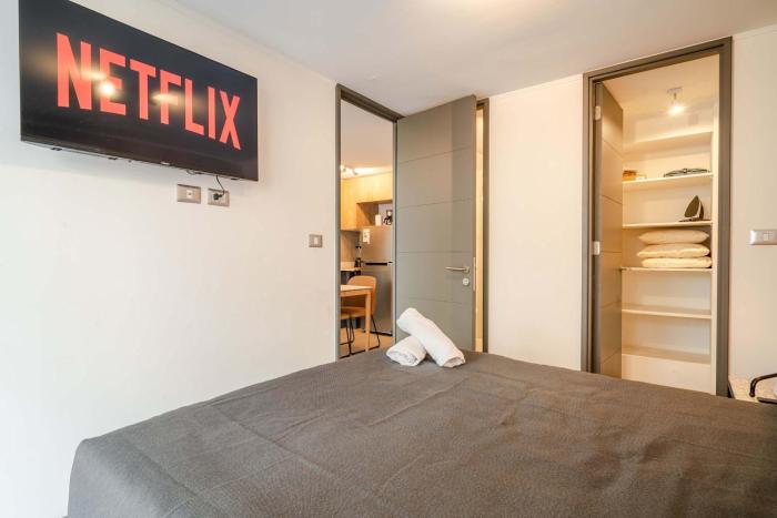 HOM I WiFi, AA, Gym, Lavanderia, Metro Parque Almagro