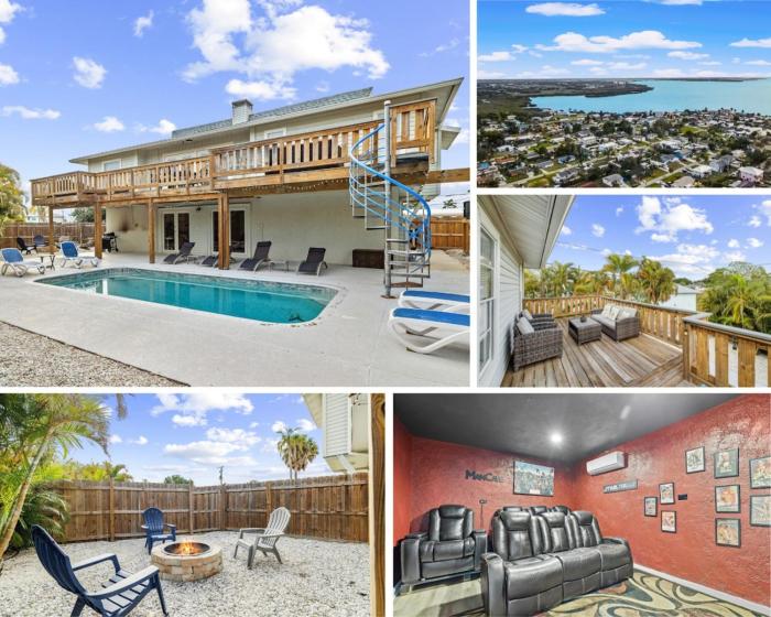 Gulf Coast Base Near AMI Heated Pool Cinema 4BD