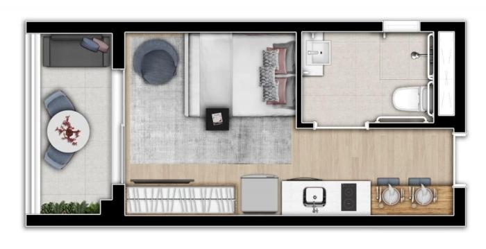Studio Morumbi | Prox ao Metro Morumbi