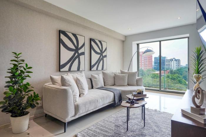 Designer 2BR in Polanco Two King Beds with Pool & Gym